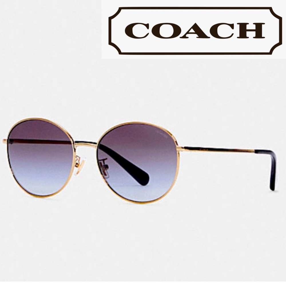 Coach Round Sunglasses NWT